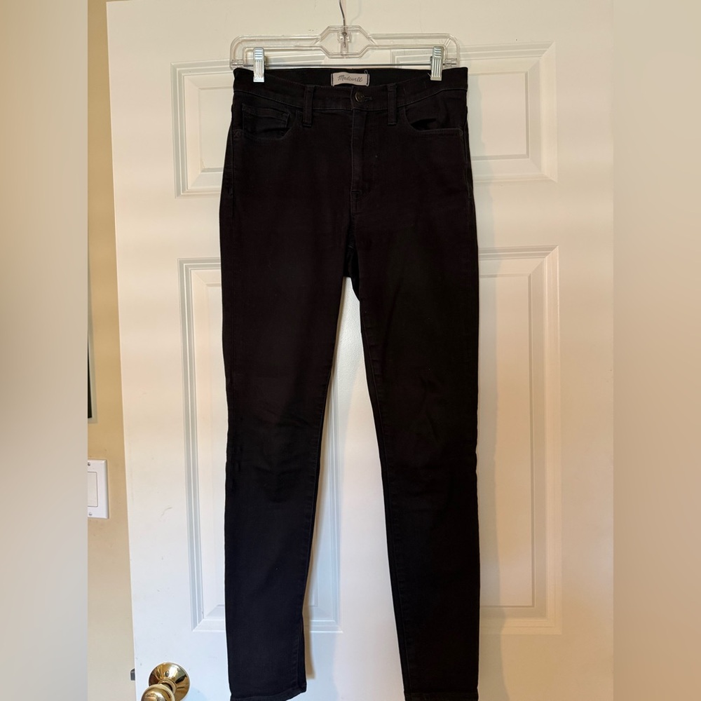 Madewell Solid Black “Roadtripper” Jeans